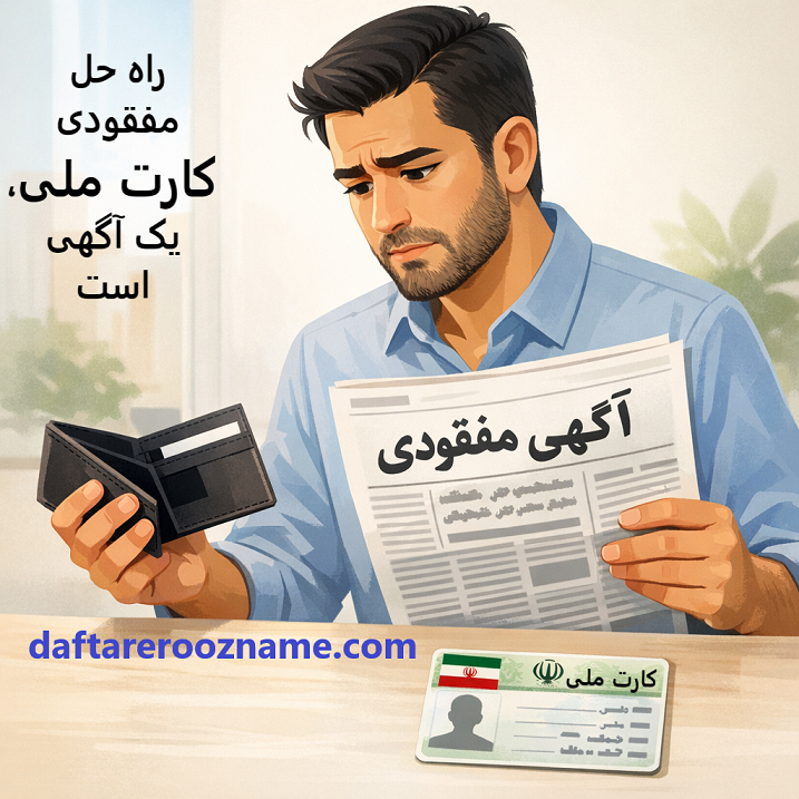 گم شدن کارت ملی