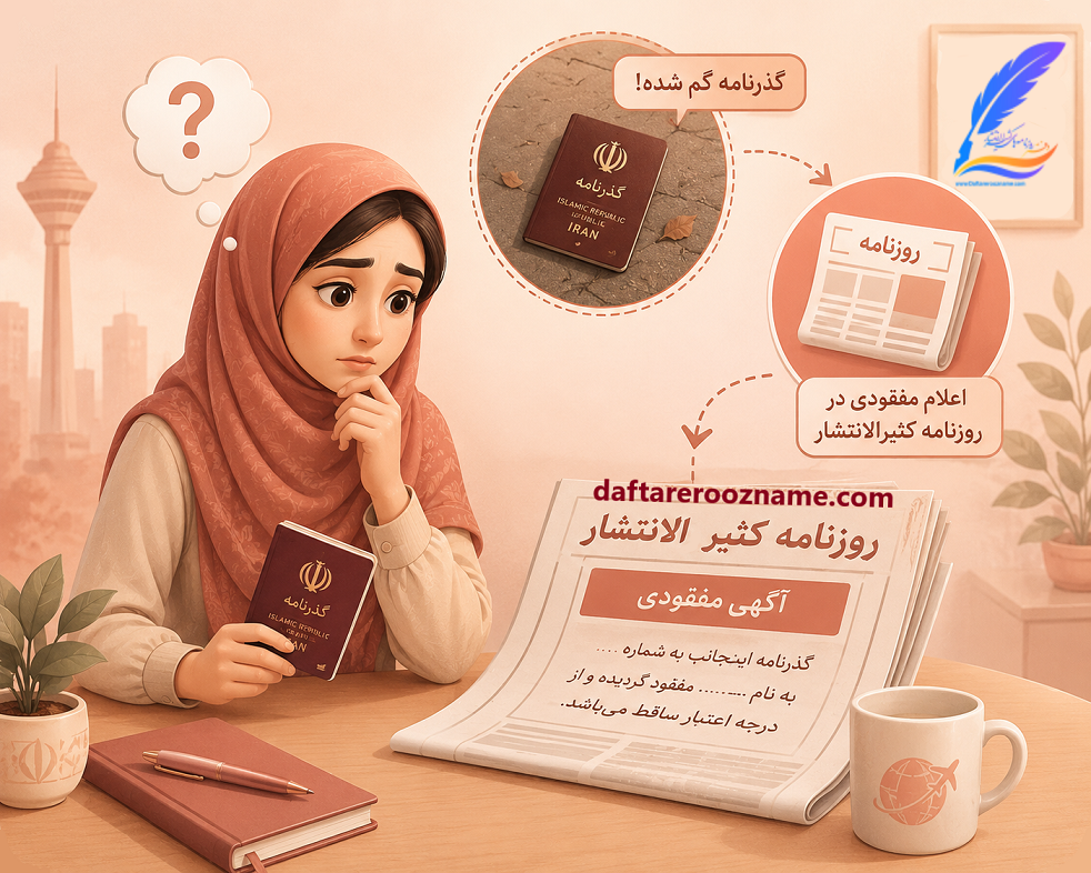 گم شدن گذرنامه
