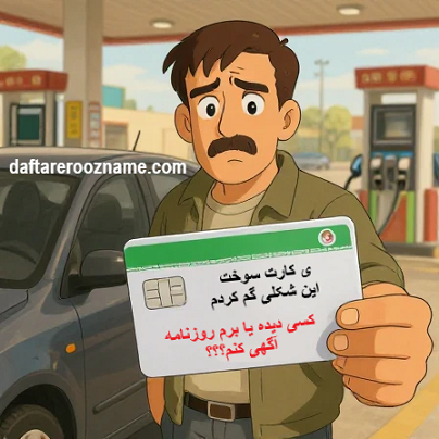 گم شدن کارت سوخت