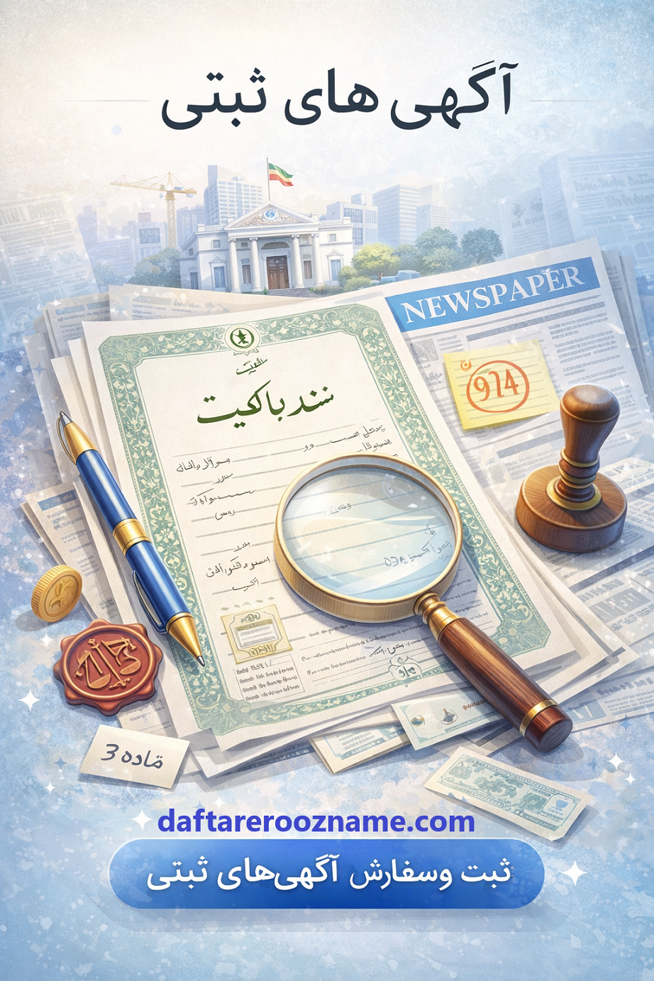 آگهی های ثبتی