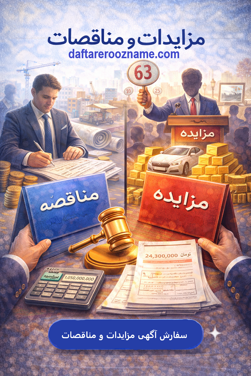 مزایدات و مناقصات