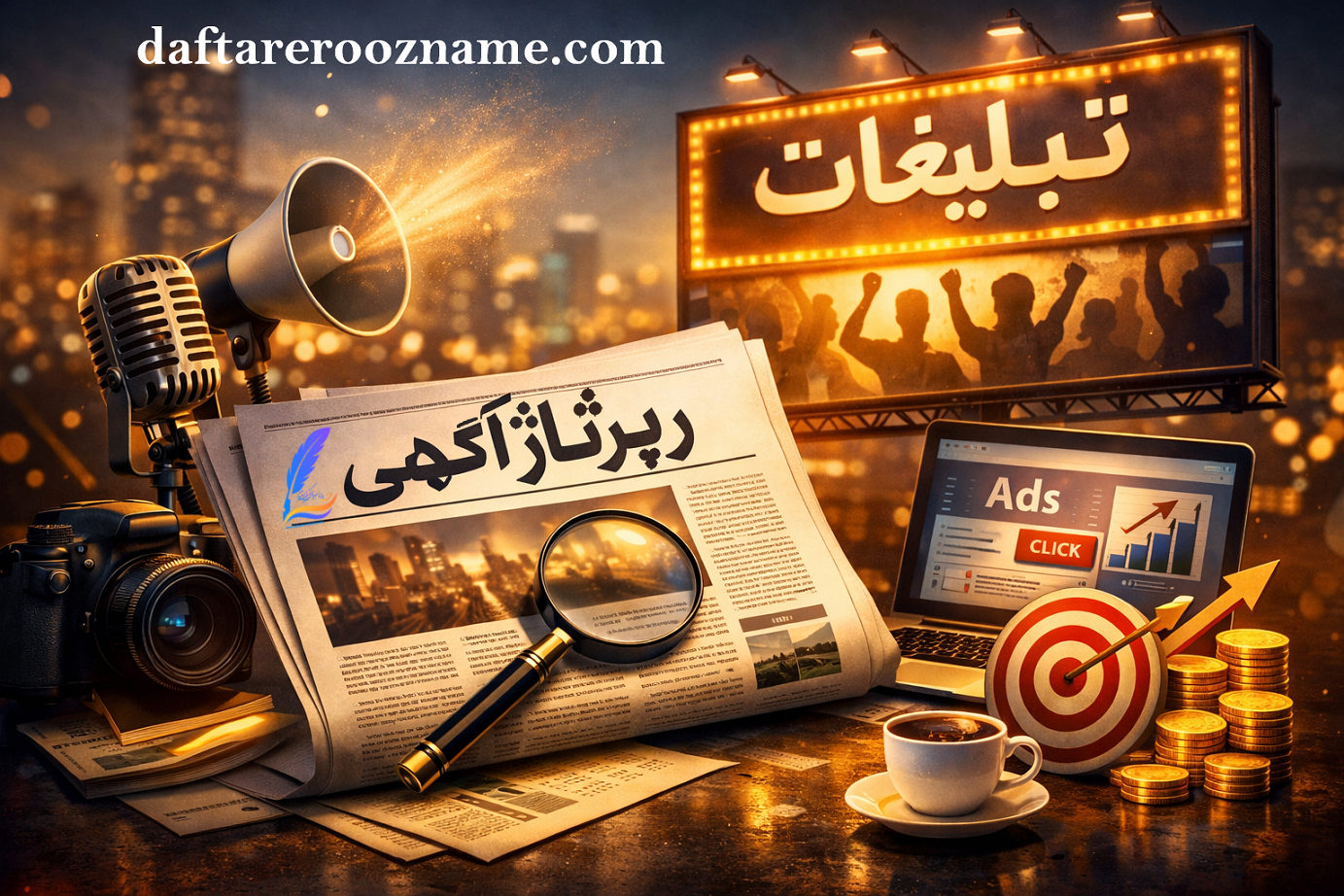 تبلیغات و رپرتاژ